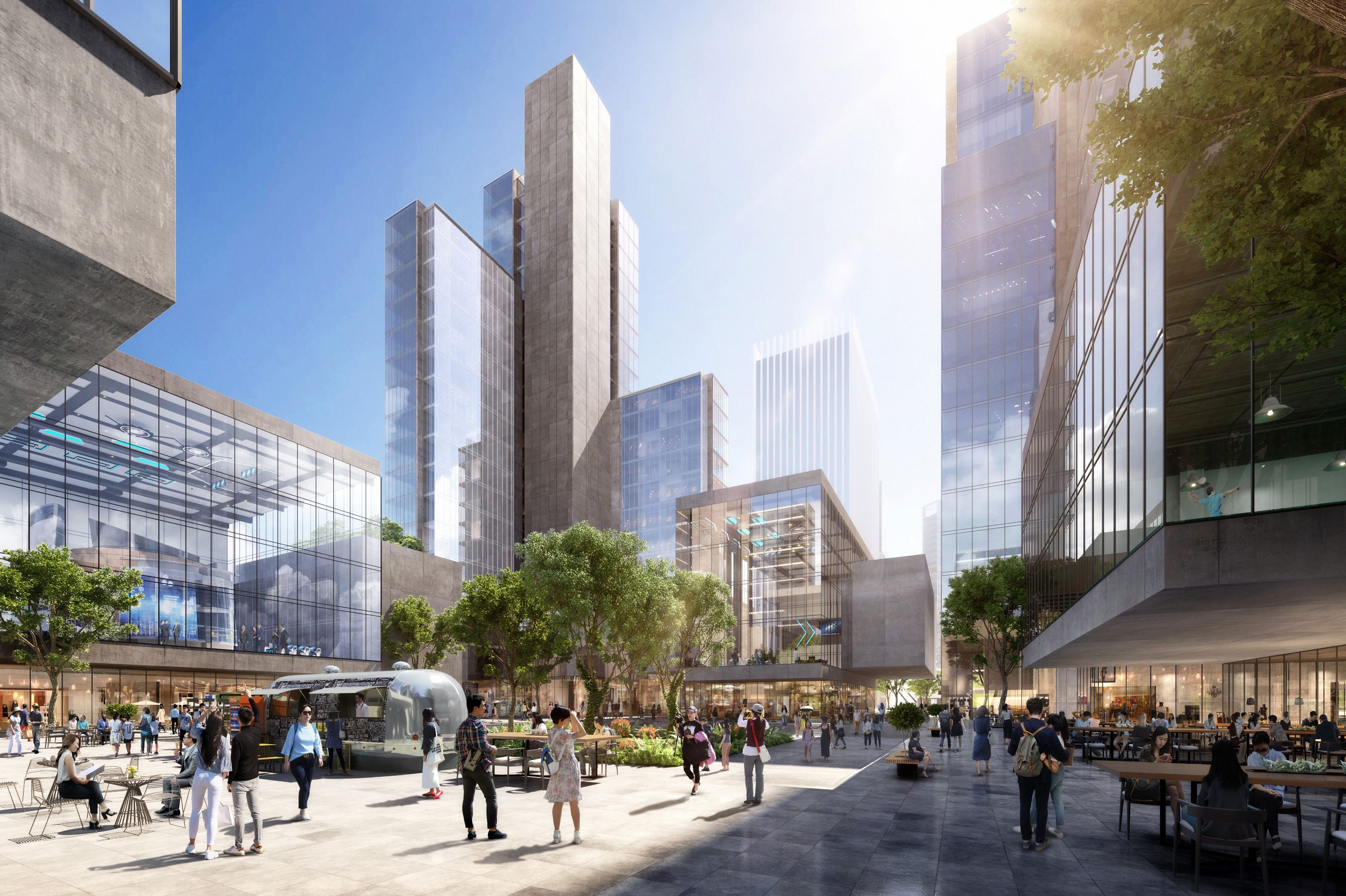 QIU | Quality Innovation United | Mixed-Use, Masterplan Q I U Quality Innovation United Mixed-Use, Masterplan